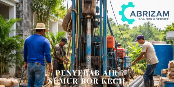 Air Sumur Bor Kecil? Ini Penyebab & Solusi Paling Efektif