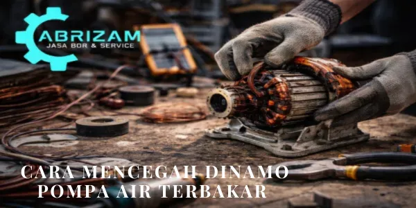 Cara Mencegah Dinamo Pompa Air Terbakar agar Lebih Awet & Tidak Cepat Rusak