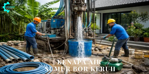 Kenapa Air Sumur Bor Keruh? Ini Penyebab dan Cara Mengatasinya